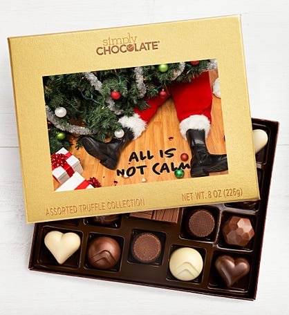 All Is Not Calm 19pc Chocolate Box